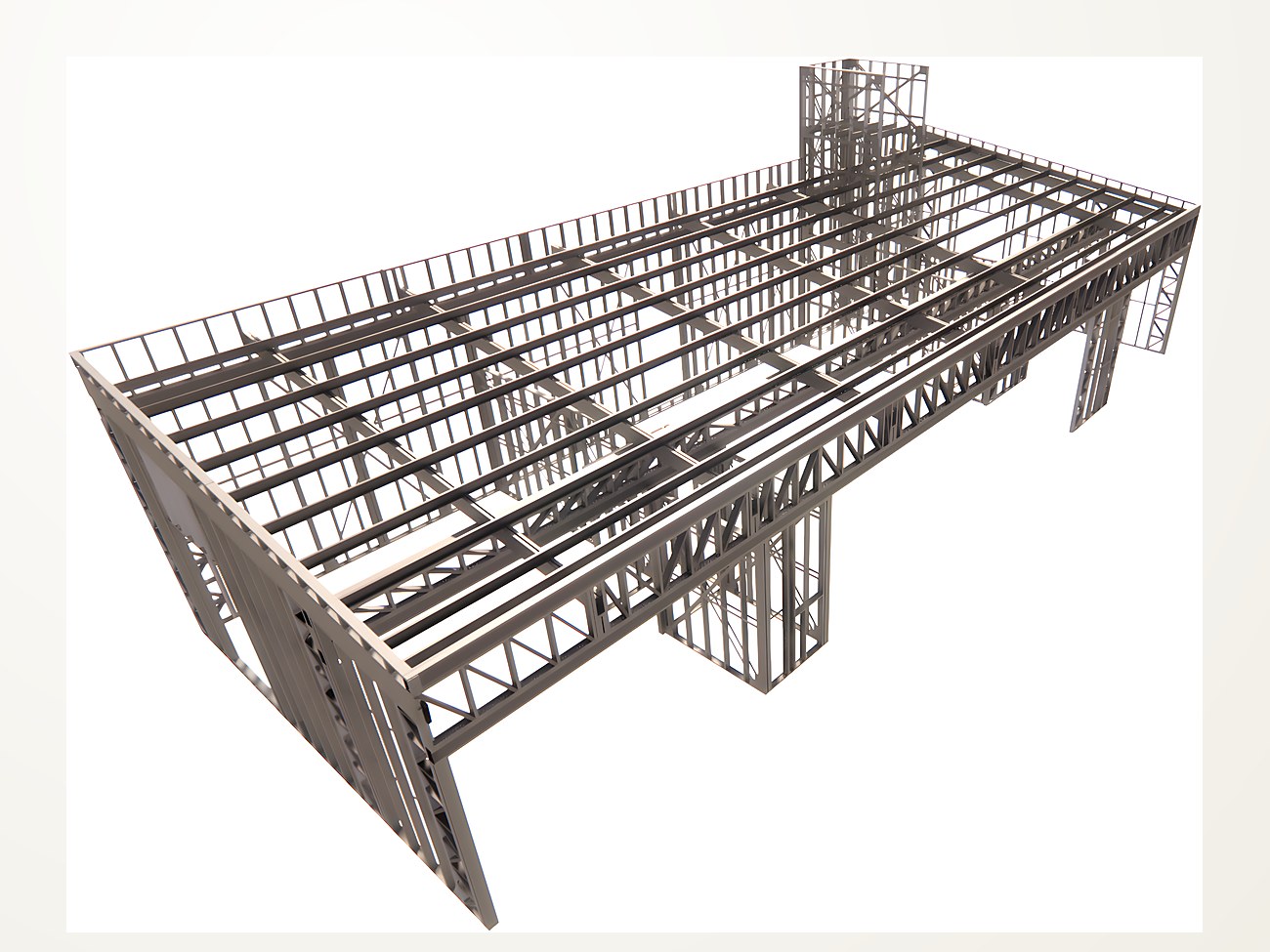 Modelo de estructura en steel frame — vivienda en barrio privado Puerto Urquiza, Paraná